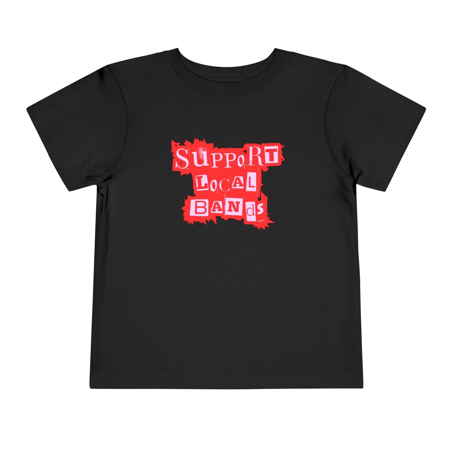 Support Local Bands Punky - Unisex Toddler/Kid - Front Print on Light & Dark Tees👕