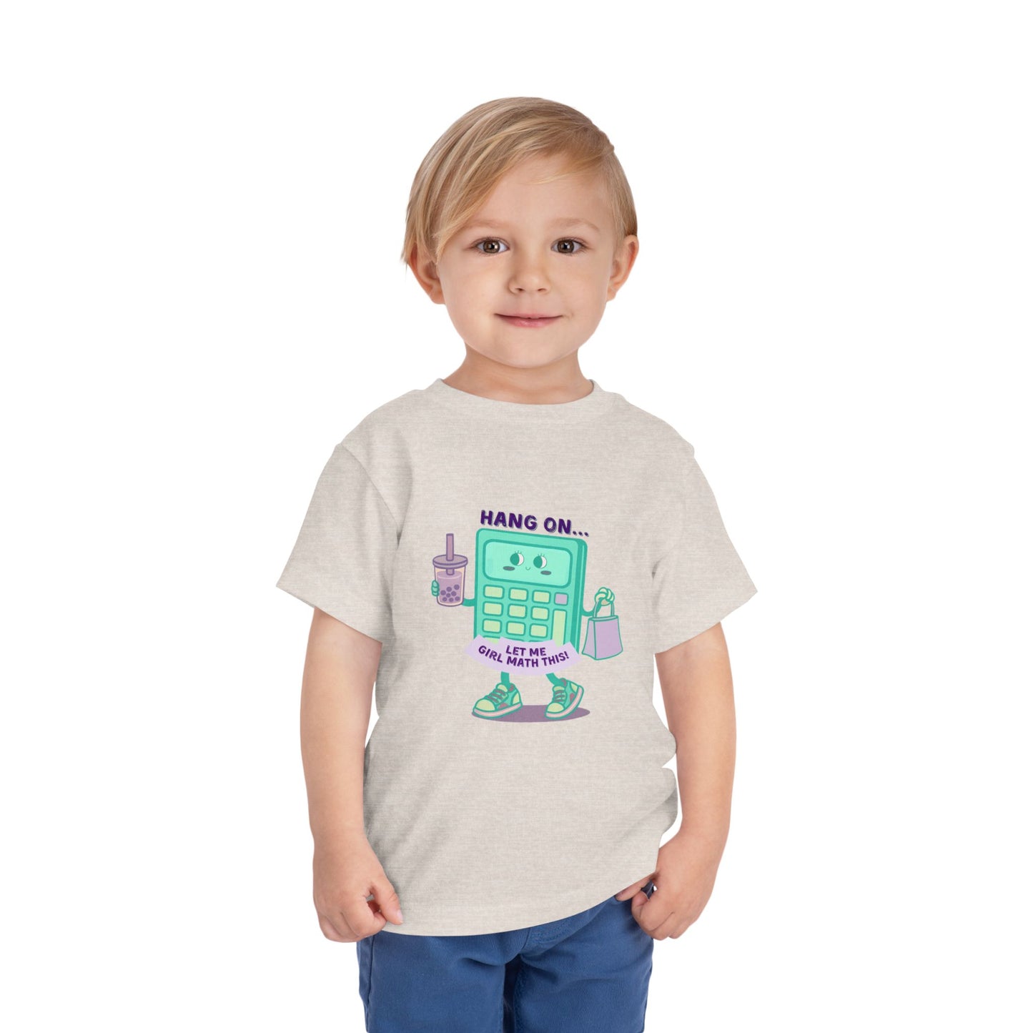 Girl Math - Unisex Toddler/Kid - Front Print on Light & Dark Tees 👕