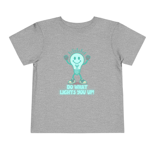Lights You Up - Unisex Toddler/Kid - Front  Print on Light & Dark Tees 👕