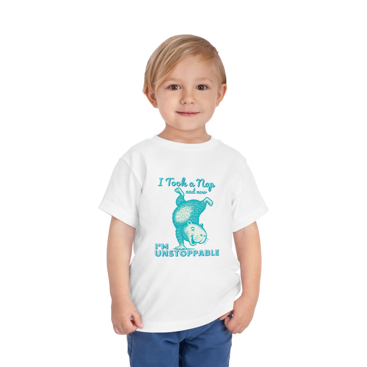 Unstoppable - Unisex Toddler/Kid - Front  Print on Light & Dark Tees 👕