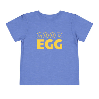 Good Egg - Unisex Toddler/Kid - Front  Back Print on Light & Dark Tees 👕