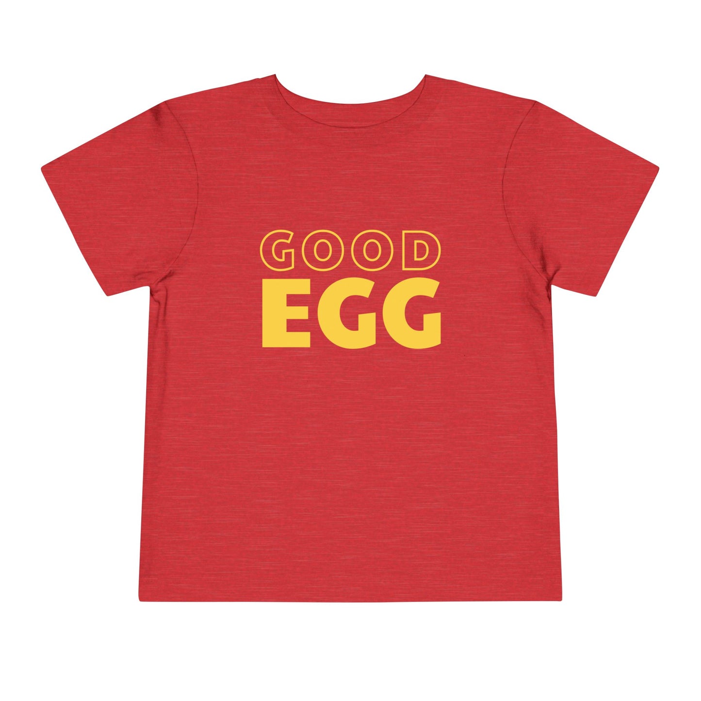 Good Egg - Unisex Toddler/Kid - Front  Back Print on Light & Dark Tees 👕