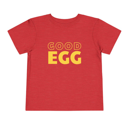 Good Egg - Unisex Toddler/Kid - Front  Back Print on Light & Dark Tees 👕