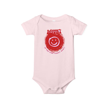 Happy Is The Vibe - Unisex Baby - on Light & Dark Onsies👕
