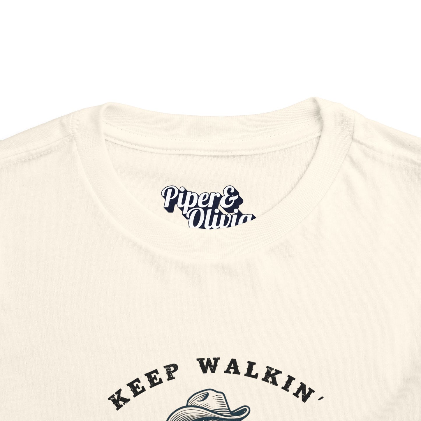 Keep Walkin Cowboy - Unisex Toddler/Kid - Front Print on Light & Dark Tees👕