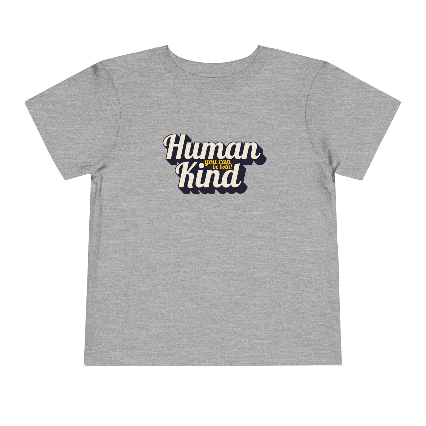 Human Kind - Unisex Toddler/Kid - Front Print on Light & Dark Tees👕