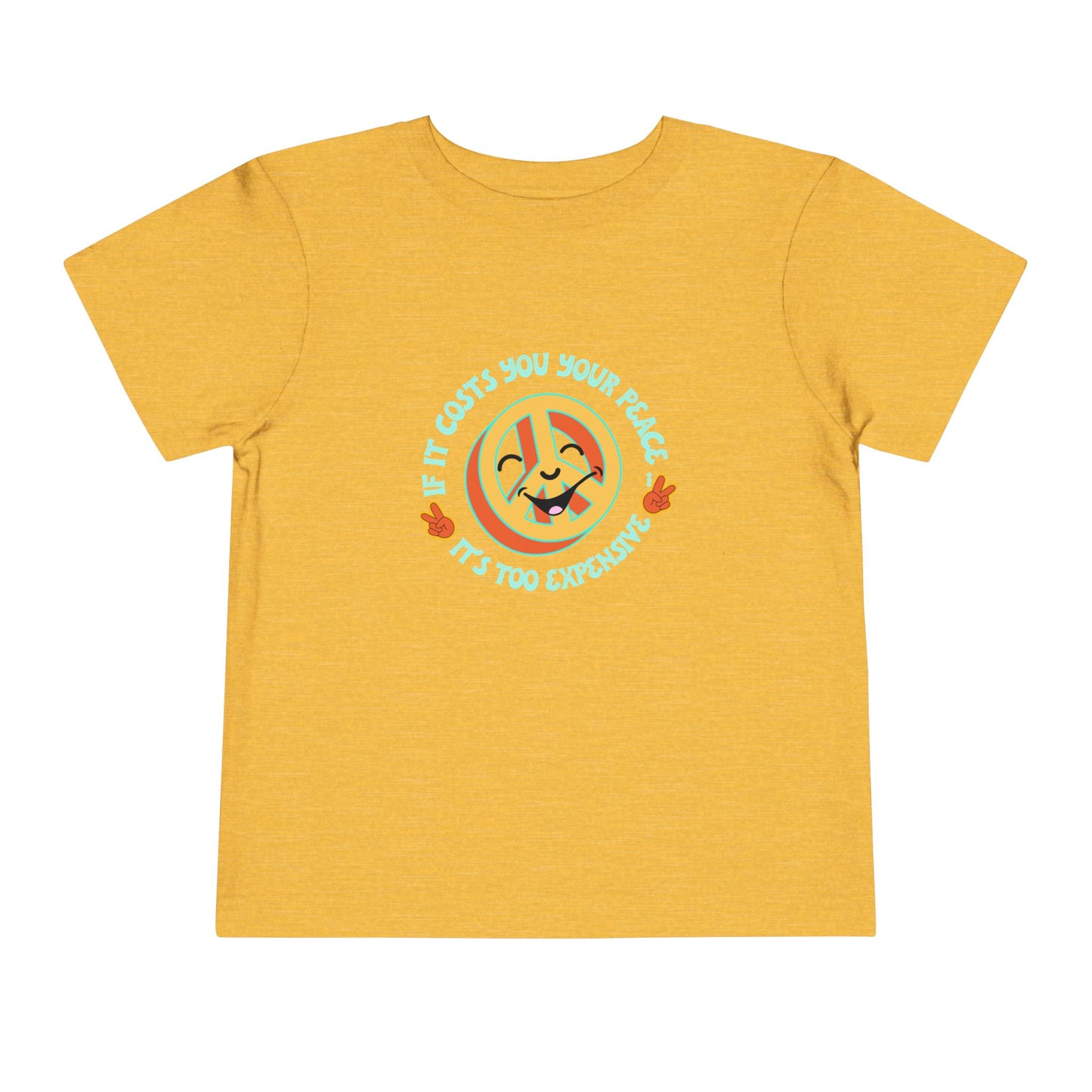 Too Expensive - Unisex Toddler/Kid - Front  Print on Light & Dark Tees 👕