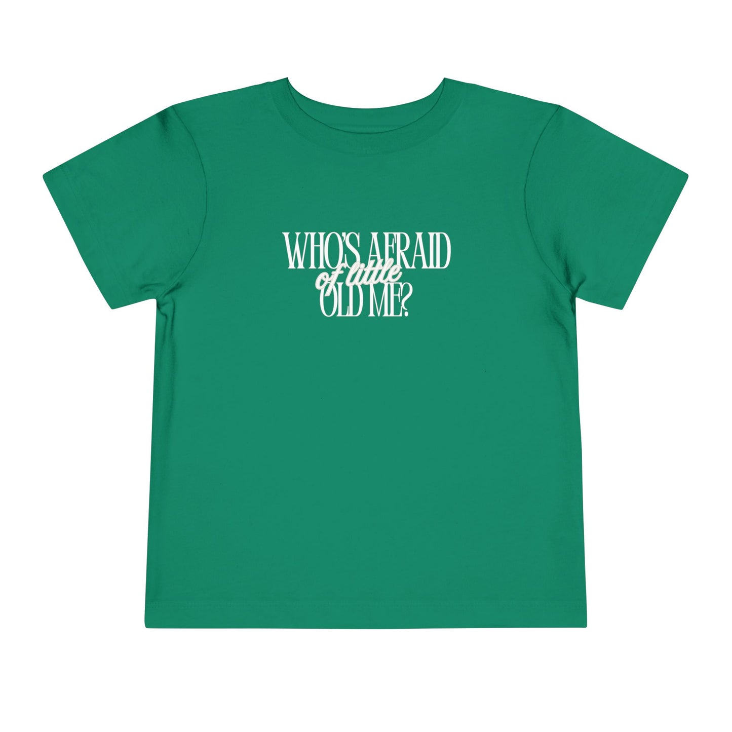Little Old Me - Unisex Toddler/Kid - Front & Back Print on Light & Dark Tees👕