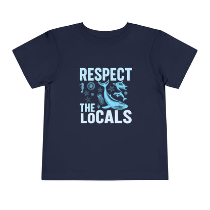 Respect Locals - Front Print on Light & Dark Tees 👕
