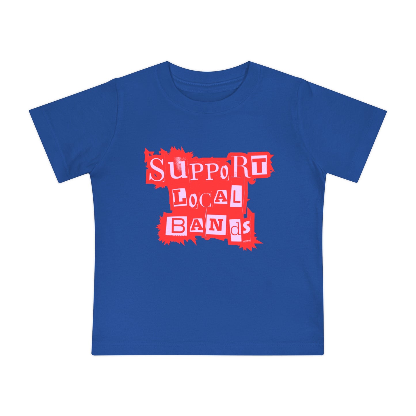 Support Local Bands Punk - Unisex Baby/Toddler - on Light & Dark Tees👕