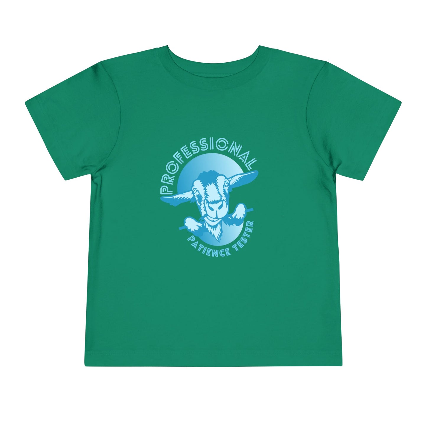 Patience Tester - Toddler Unisex - Front Print on Light & Dark Tees👕