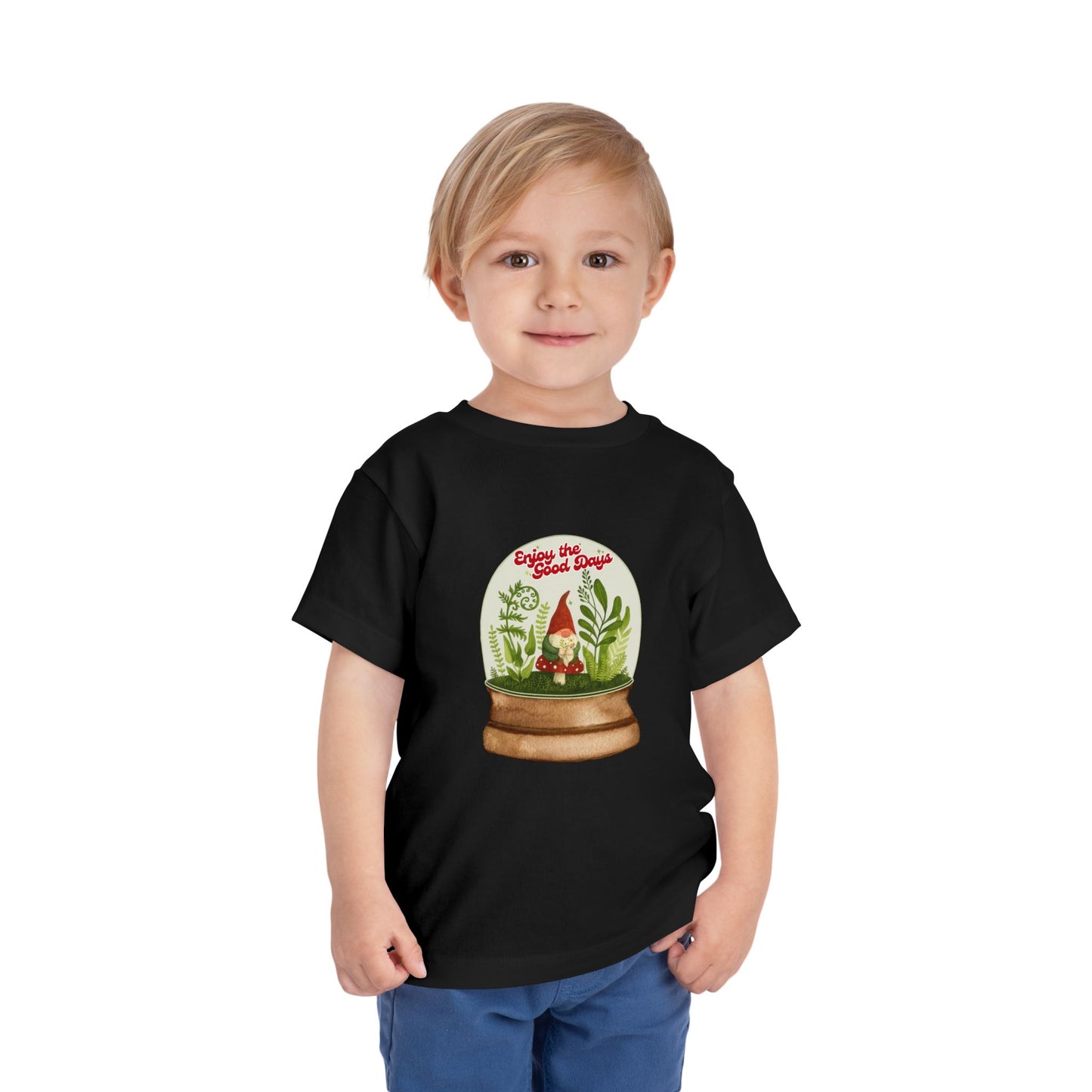Happy Place - Toddler Unisex - Front Print on Light & Dark Tees👕