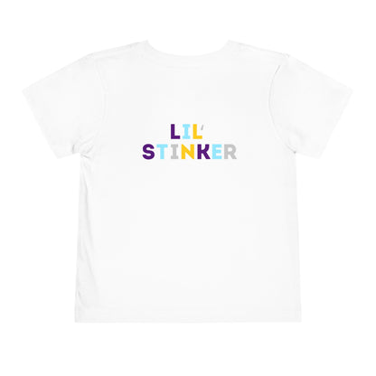 Salty Lil' Stinker - Unisex Toddler/Kid  - Front & Back Print on Light & Dark Tees👕