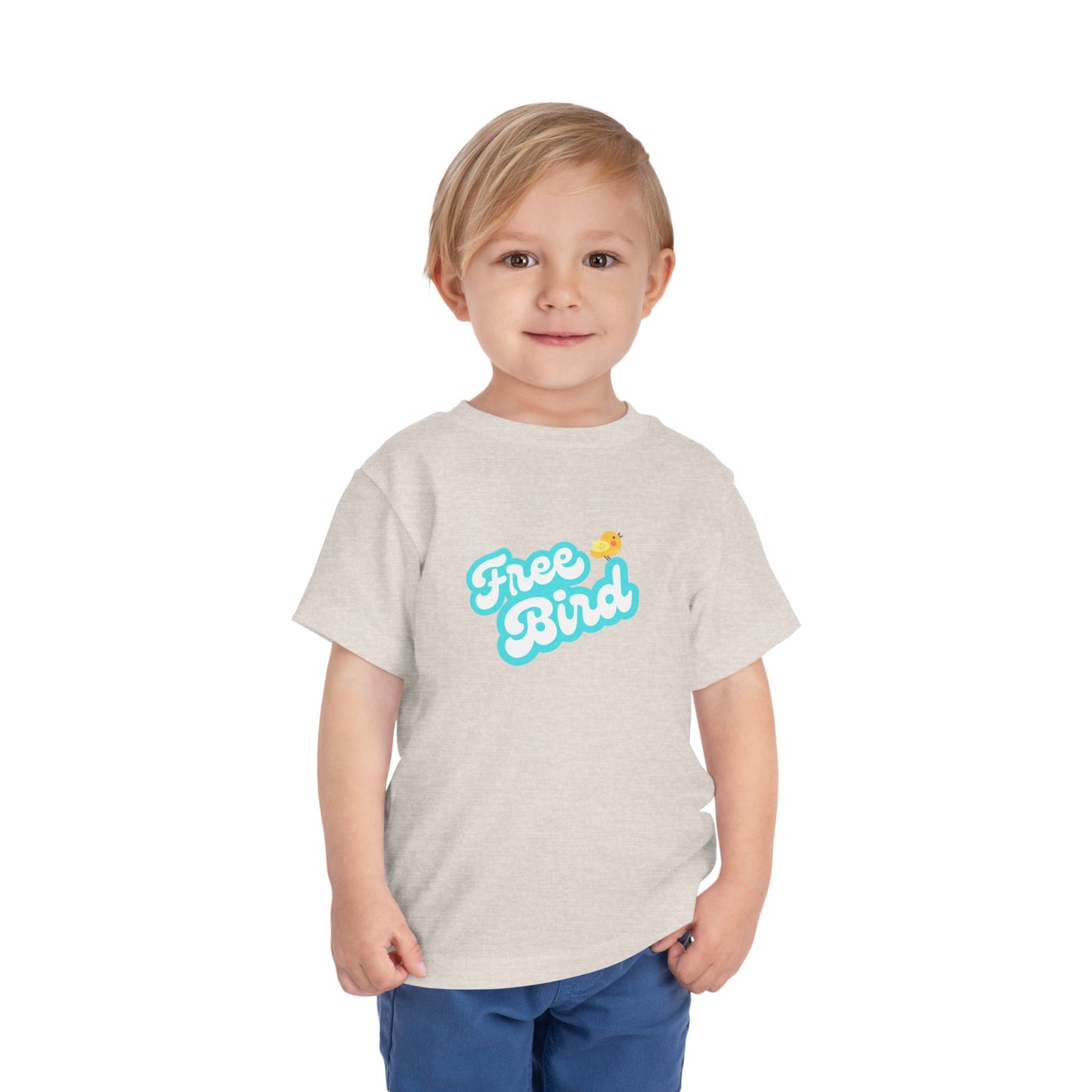 Free Bird - Unisex Toddler/Kid - Front Print on Light & Dark Tees👕
