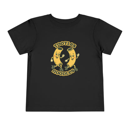 Tootles Noodles - Unisex Toddler/Kid - Front  Print on Light & Dark Tees 👕