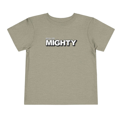Small But Mighty - Unisex Toddler/Kid - Front Print on Light & Dark Tees👕