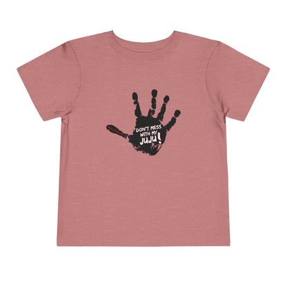 Mess With My Juju - Unisex Toddler/Kid - Front  Print on Light & Dark Tees 👕