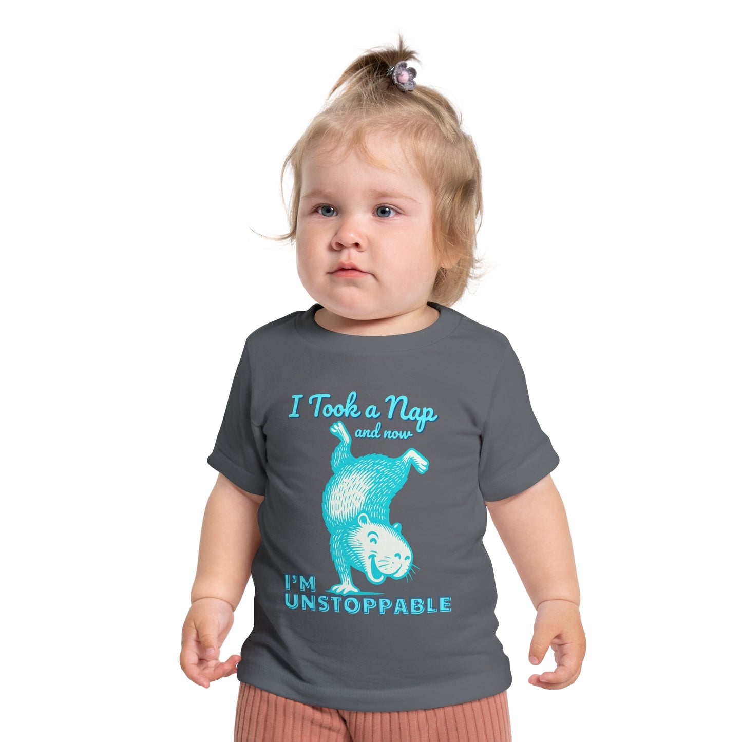 I'm Unstoppable - Unisex Baby/Toddler - on Light & Dark Tees👕