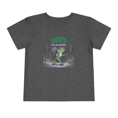 Nature Hits Different - Unisex Toddler/Kid - Front  Print on Light & Dark Tees 👕