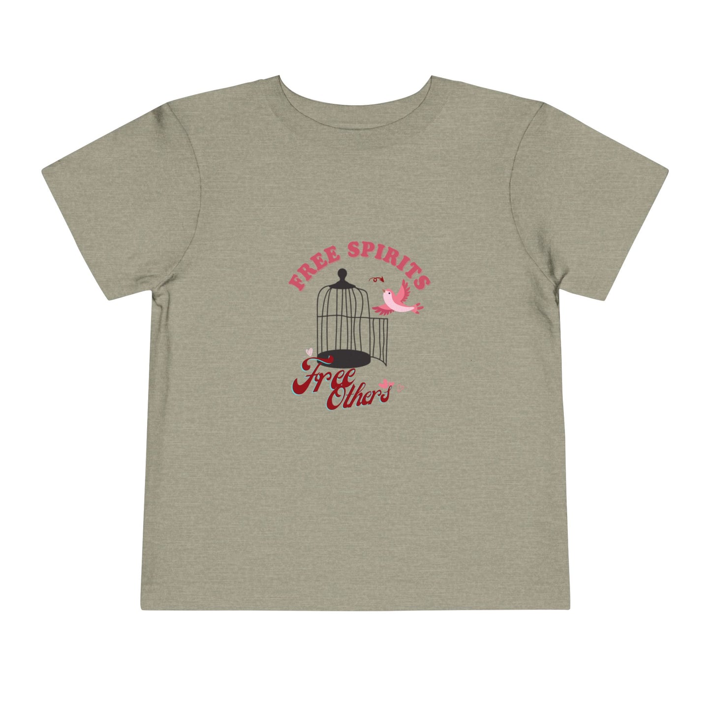 Free Spirits - Toddler Unisex - Front Print on Light & Dark Tees👕