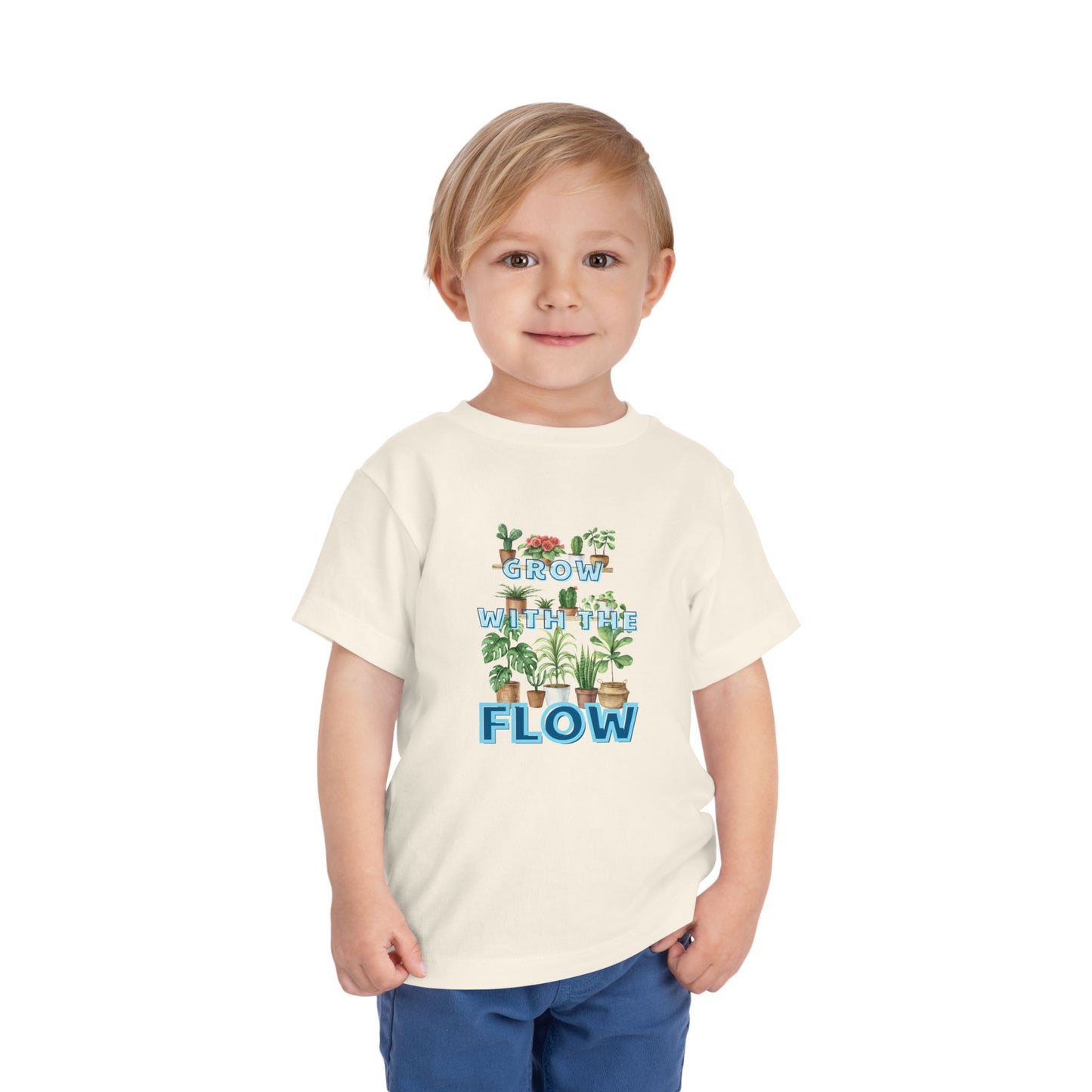 Grow With The Flow - Unisex Toddler/Kid - Front & Back Print on Light & Dark Tees👕