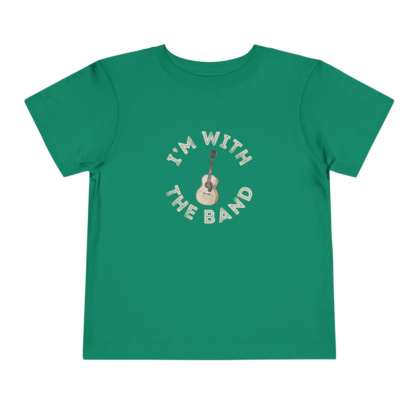 With The Band - Unisex Toddler/Kid - Front & Back Print on Light & Dark Tees👕