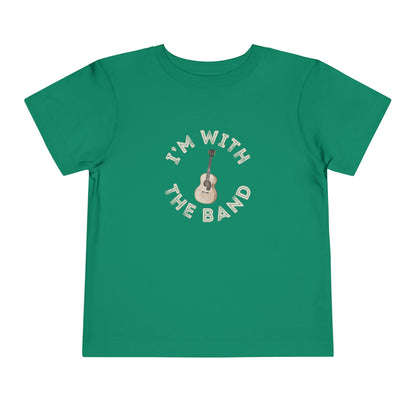 With The Band - Unisex Toddler/Kid - Front & Back Print on Light & Dark Tees👕
