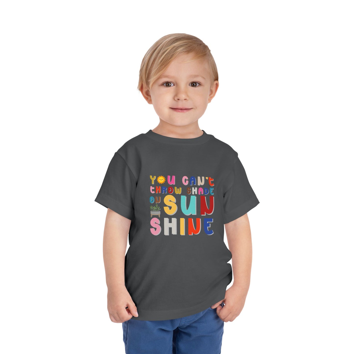 Can't Throw Shade - Front Print on Light & Dark Tees 👕
