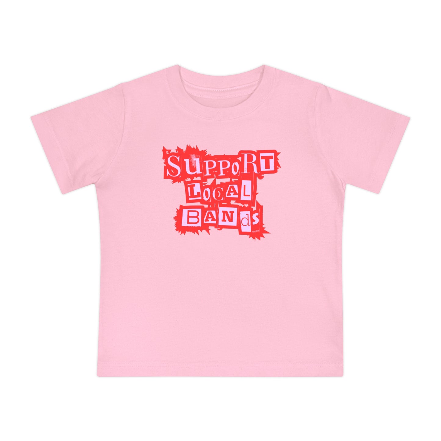 Rustic Support Local Bands - Unisex Baby/Toddler - on Light & Dark Tees👕