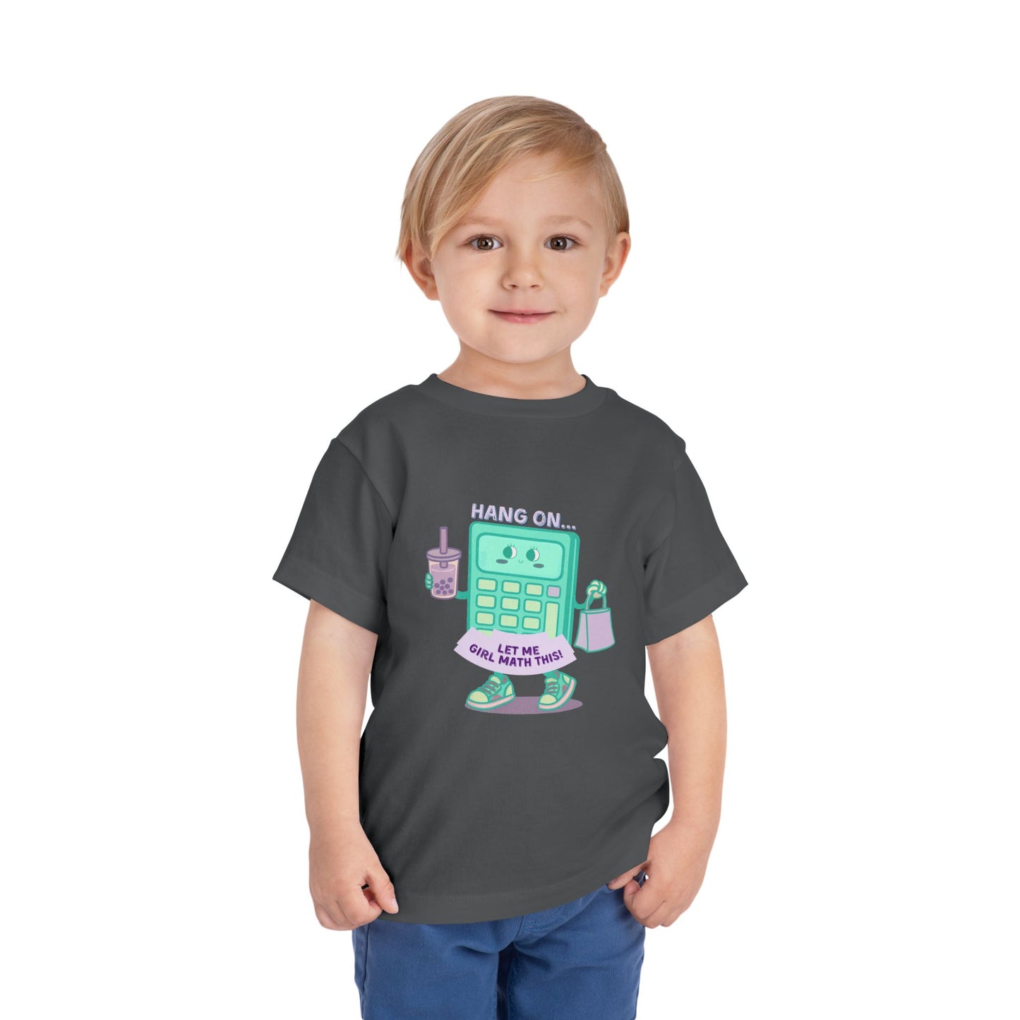 Girl Math - Unisex Toddler/Kid - Front Print on Light & Dark Tees 👕
