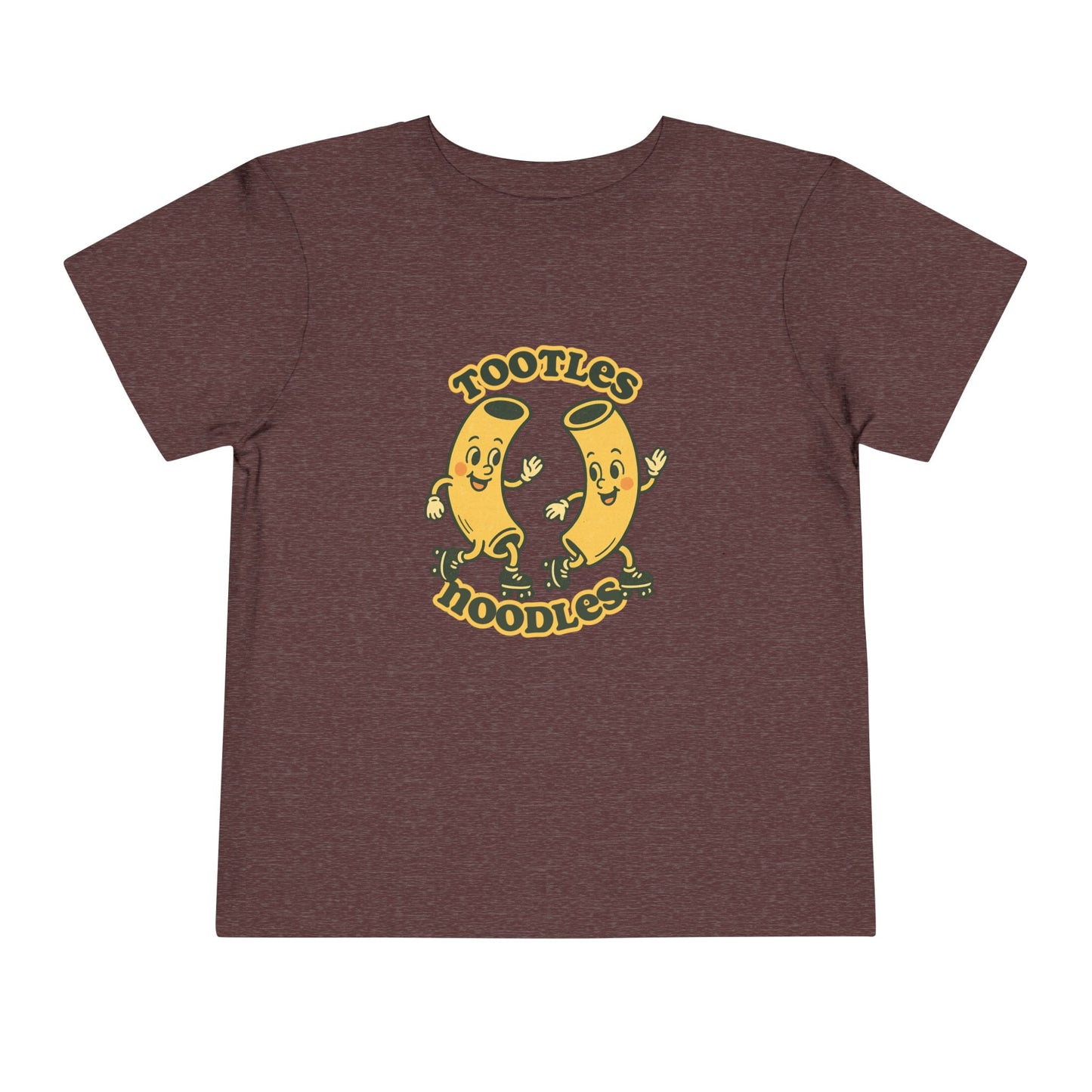 Tootles Noodles - Unisex Toddler/Kid - Front  Print on Light & Dark Tees 👕