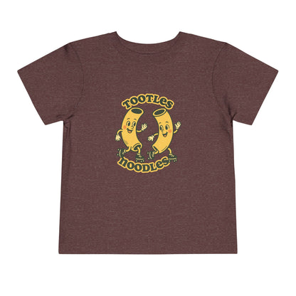 Tootles Noodles - Unisex Toddler/Kid - Front  Print on Light & Dark Tees 👕