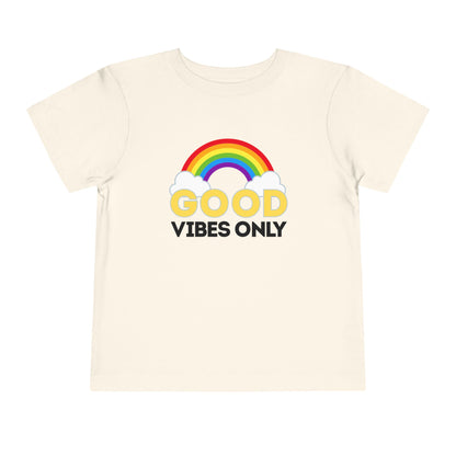 Good Vibes - Unisex Toddler/Kid - Front Print on Light & Dark Tees👕