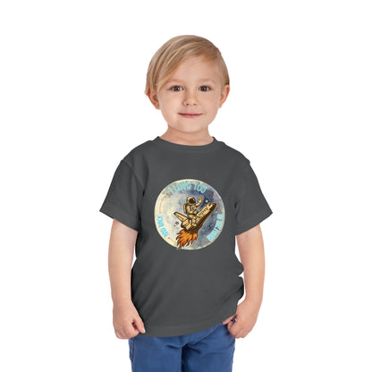 To The Moon - Unisex Toddler/Kid - Front  Print on Light & Dark Tees 👕