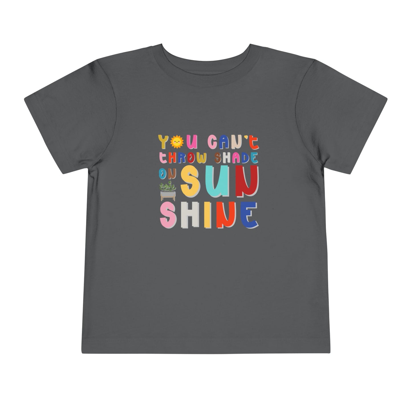 Can't Throw Shade - Front Print on Light & Dark Tees 👕