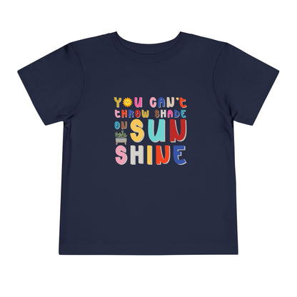 Can't Throw Shade - Front Print on Light & Dark Tees 👕