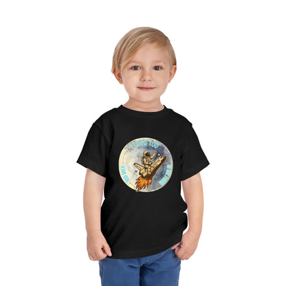 To The Moon - Unisex Toddler/Kid - Front  Print on Light & Dark Tees 👕