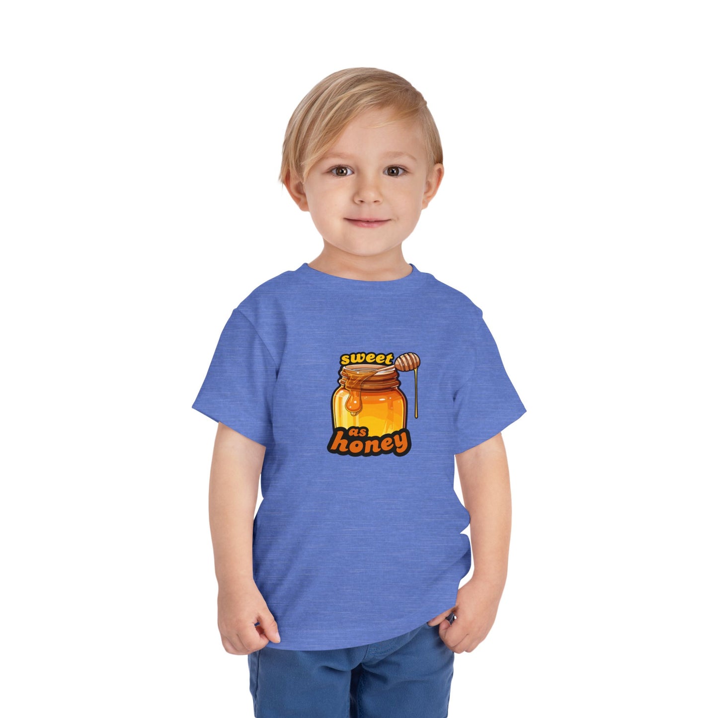 Sweet As Honey - Unisex Toddler/Kid - Front Print on Light & Dark Tees👕