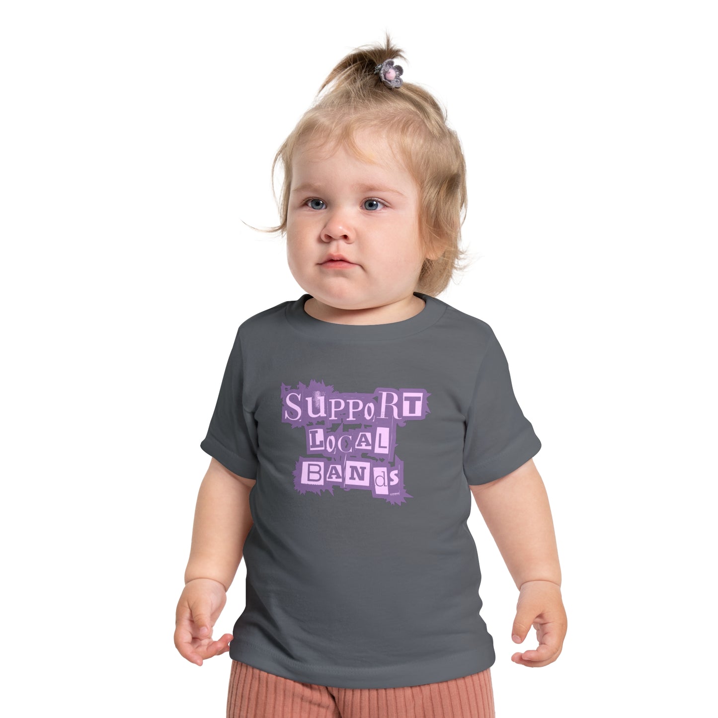 Rustic Support Local Bands - Unisex Baby/Toddler - on Light & Dark Tees👕