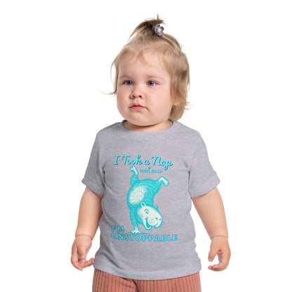 I'm Unstoppable - Unisex Baby/Toddler - on Light & Dark Tees👕