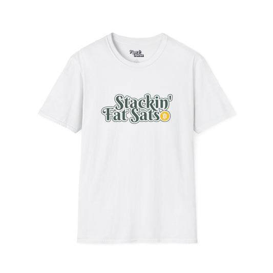 Stakin Sats - Unisex - On Dark and Light Colored Tee👕