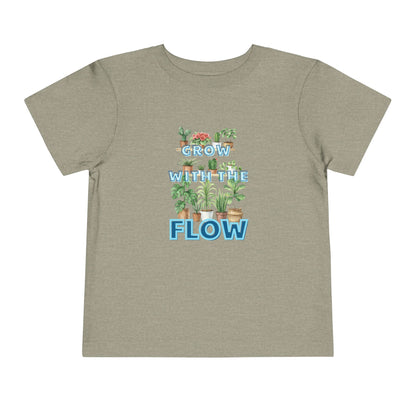 Grow With The Flow - Unisex Toddler/Kid - Front & Back Print on Light & Dark Tees👕