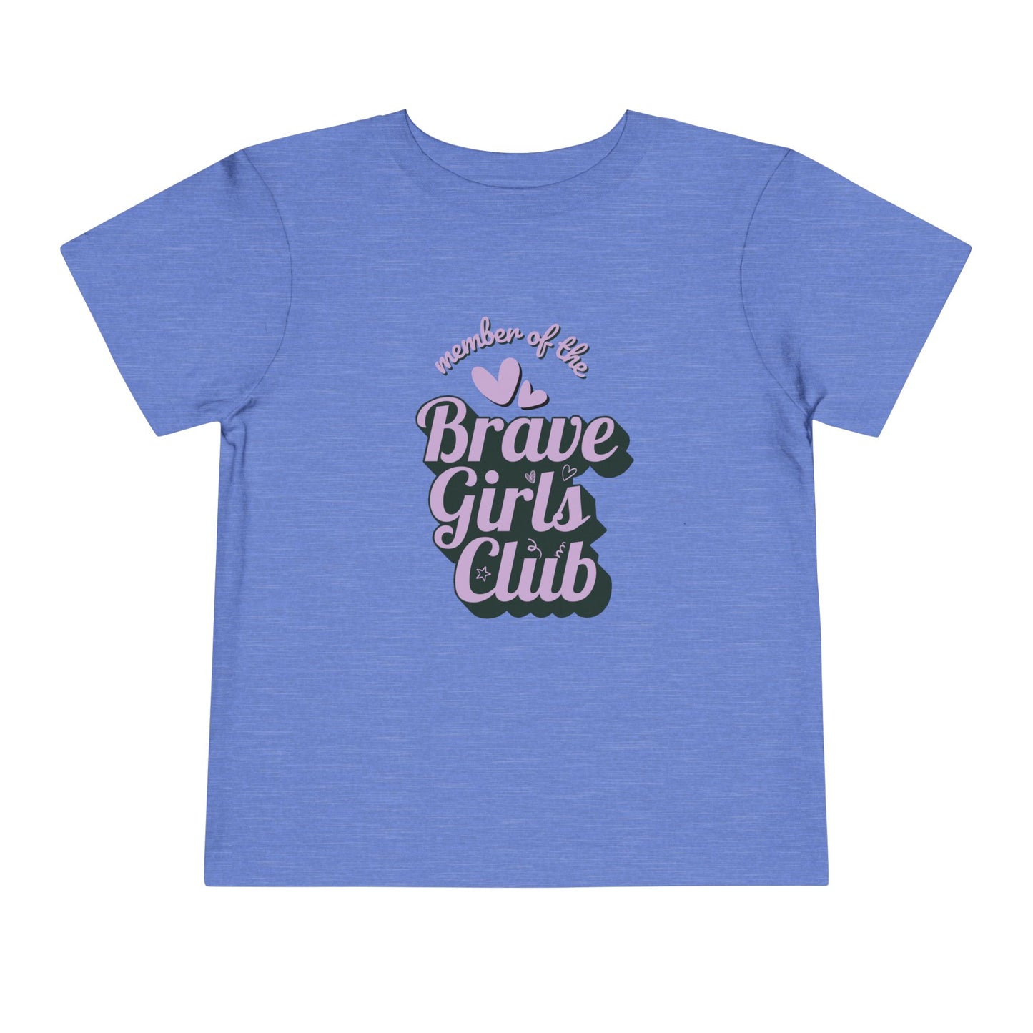 Brave Girls Club - Unisex Toddler/Kid - Front  Print on Light & Dark Tees 👕