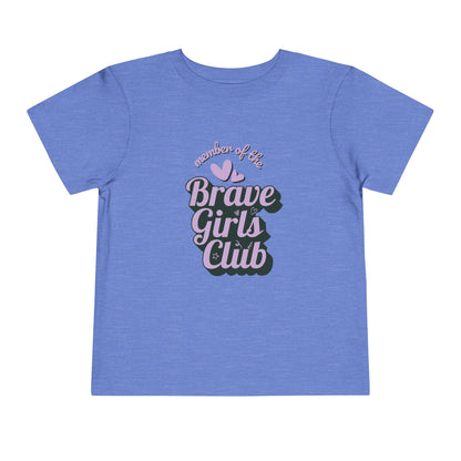 Brave Girls Club - Unisex Toddler/Kid - Front  Print on Light & Dark Tees 👕
