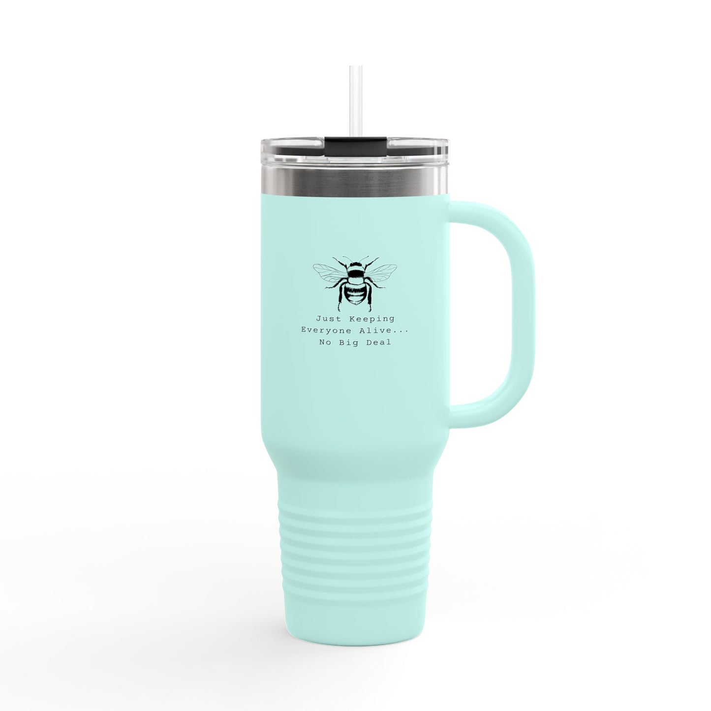 Queen Keeping Everyone Alive - Insulated Travel Mug