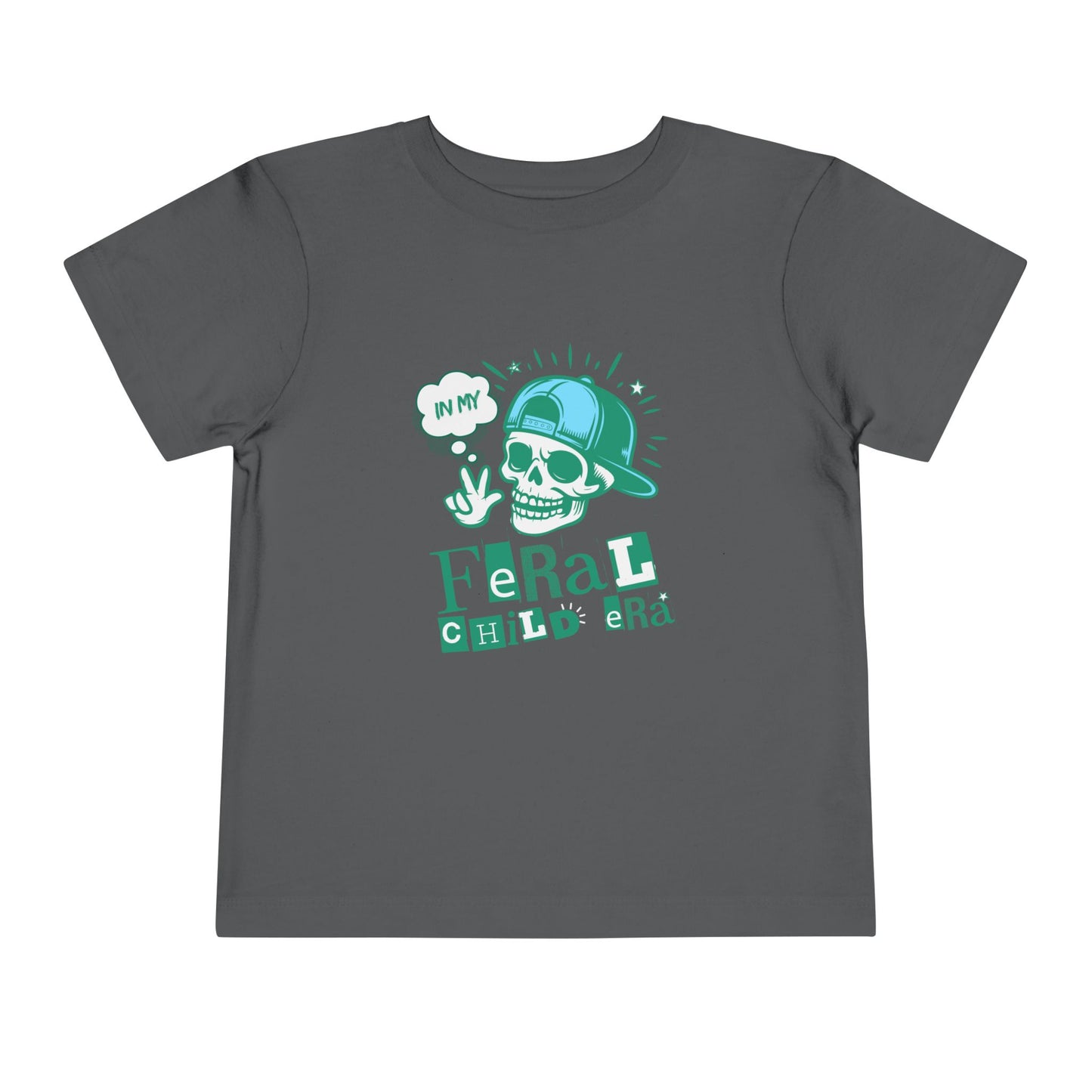 Feral Child - Unisex Toddler/Kid - Front  Print on Light & Dark Tees 👕