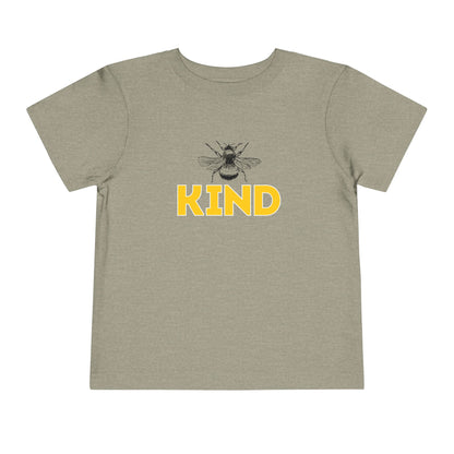 Bee Kind - Unisex Toddler/Kid - Front Print on Light & Dark Tees👕