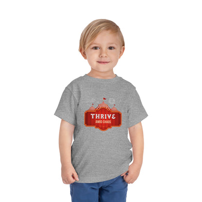 Thrive Amid Chaos - Unisex Toddler/Kid - Front  Print on Light & Dark Tees 👕