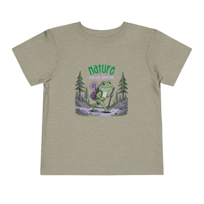 Nature Hits Different - Unisex Toddler/Kid - Front  Print on Light & Dark Tees 👕