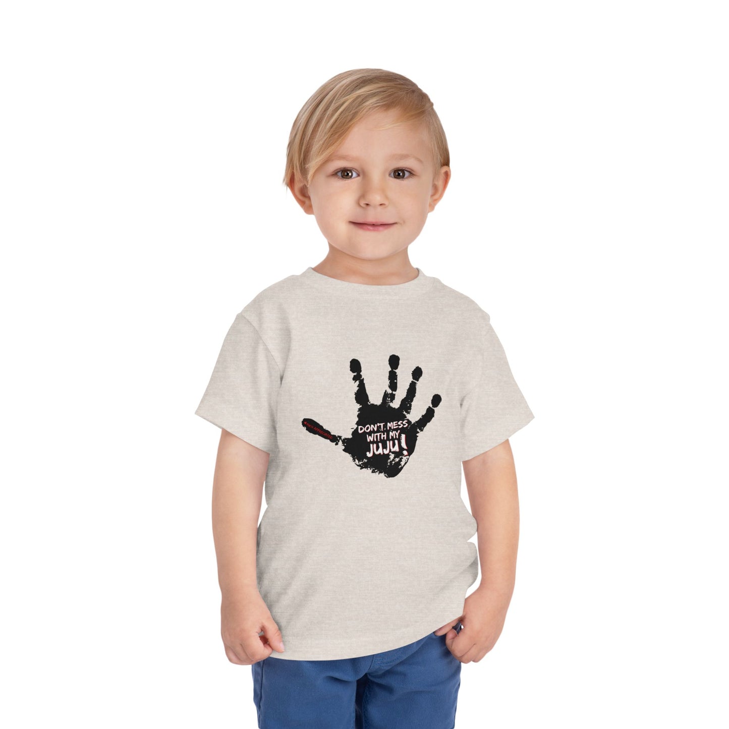 Mess With My Juju - Unisex Toddler/Kid - Front  Print on Light & Dark Tees 👕